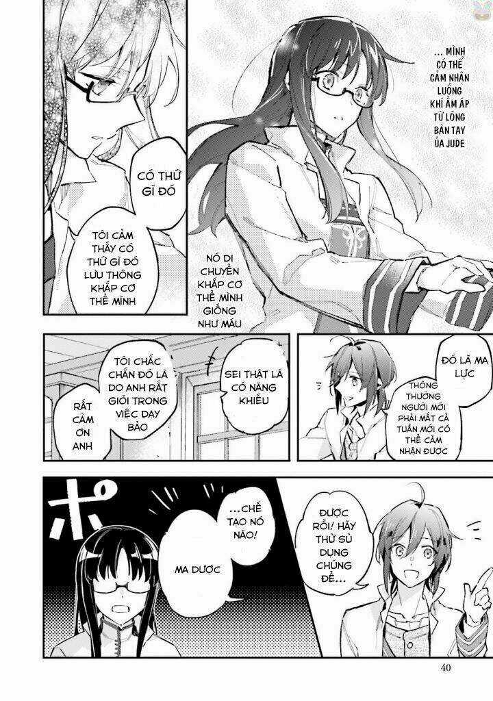 Seijo No Maryoku Wa Bannou Desu Chapter 1.4 trang 10