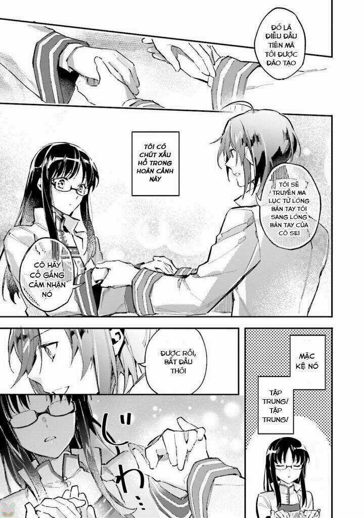 Seijo No Maryoku Wa Bannou Desu Chapter 1.4 trang 9