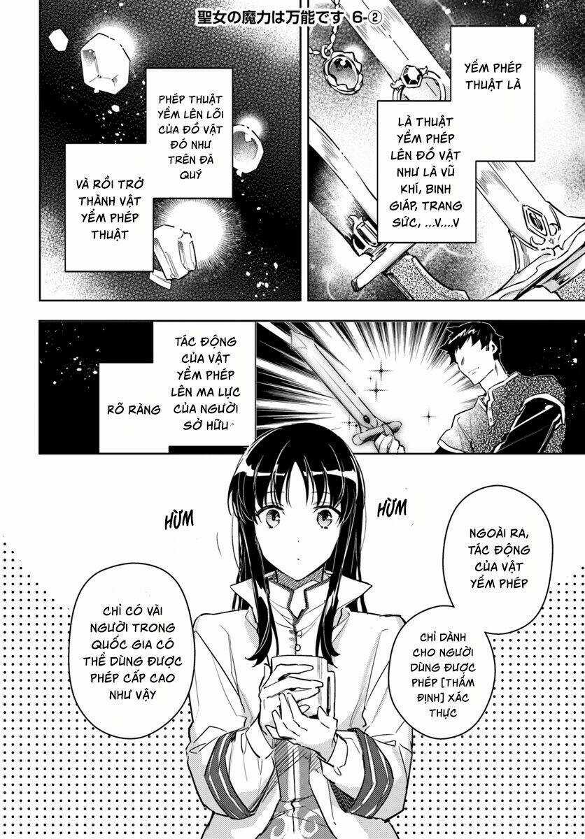 Seijo No Maryoku Wa Bannou Desu Chapter 6.1 trang 9
