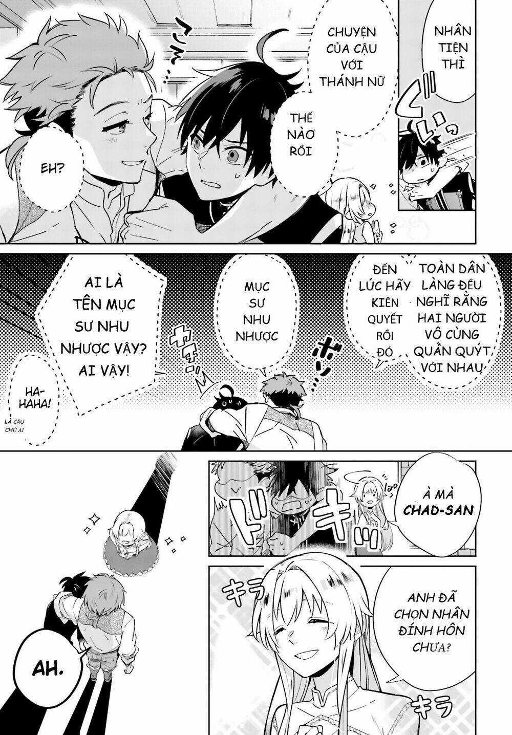Seijo-Sama Wo Amayakashitai! Tadashi Yuusha, Omae Wa Dame Da Chapter 1 trang 24