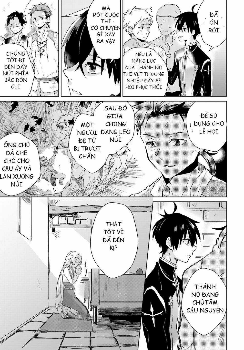 Seijo-Sama Wo Amayakashitai! Tadashi Yuusha, Omae Wa Dame Da Chapter 3 trang 15