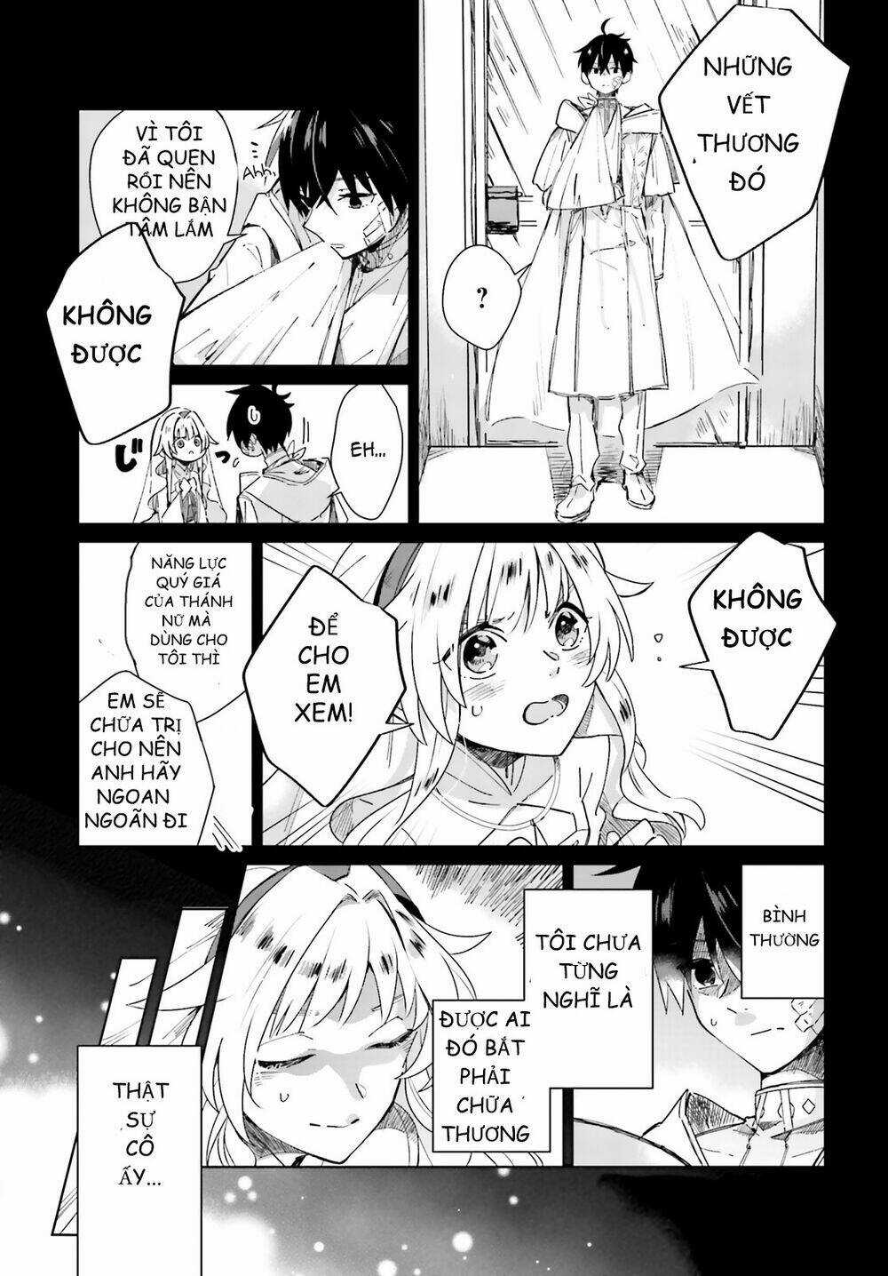 Seijo-Sama Wo Amayakashitai! Tadashi Yuusha, Omae Wa Dame Da Chapter 3 trang 17