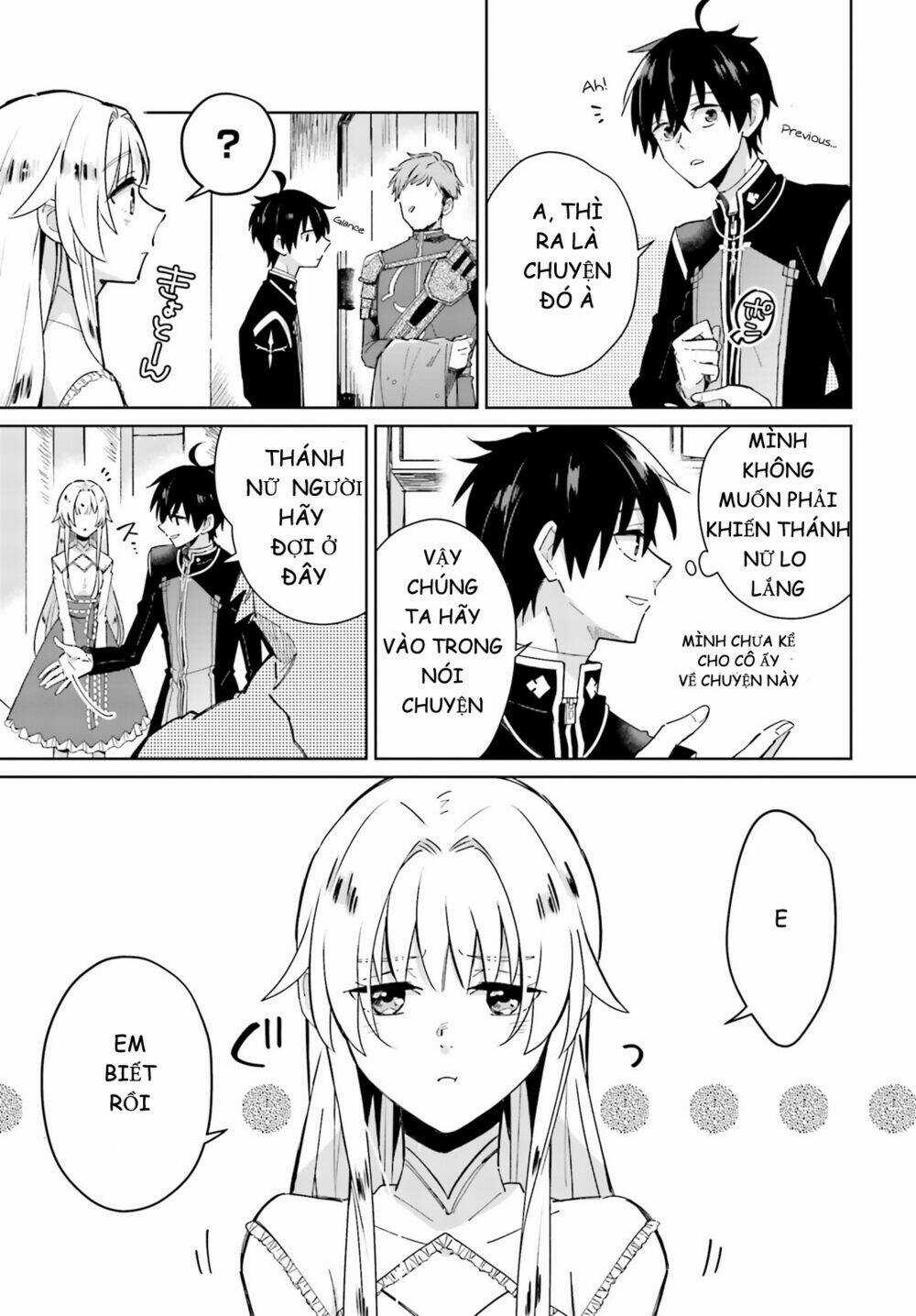 Seijo-Sama Wo Amayakashitai! Tadashi Yuusha, Omae Wa Dame Da Chapter 3 trang 5