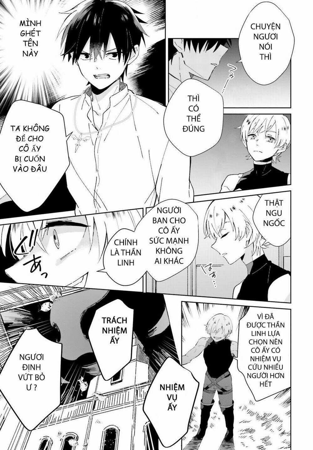 Seijo-Sama Wo Amayakashitai! Tadashi Yuusha, Omae Wa Dame Da Chapter 4 trang 24