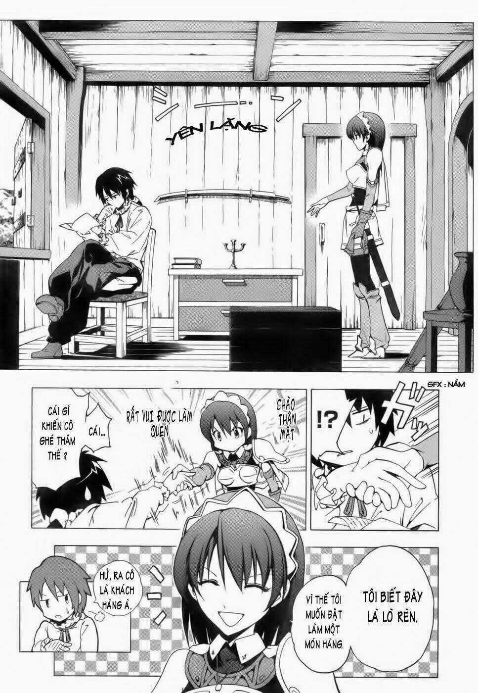 Seiken no Blacksmit Chapter 1 trang 1