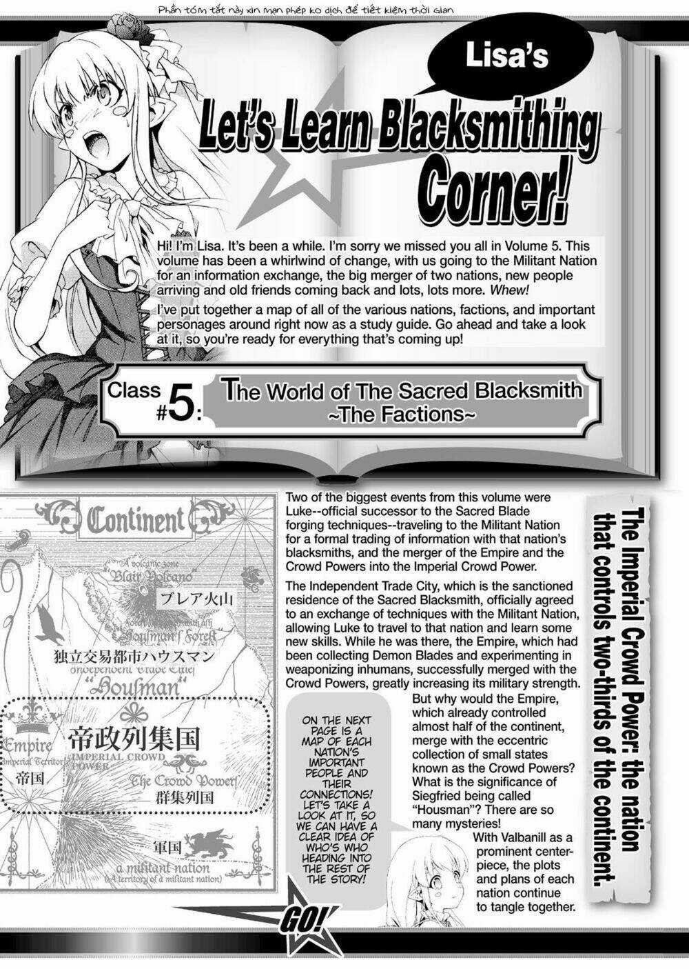 Seiken No Blacksmith Chapter 30.5 trang 8