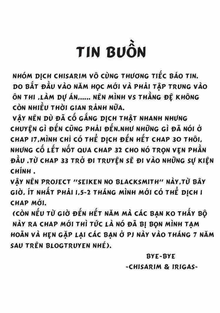 Seiken No Blacksmith Chapter 32 trang 35