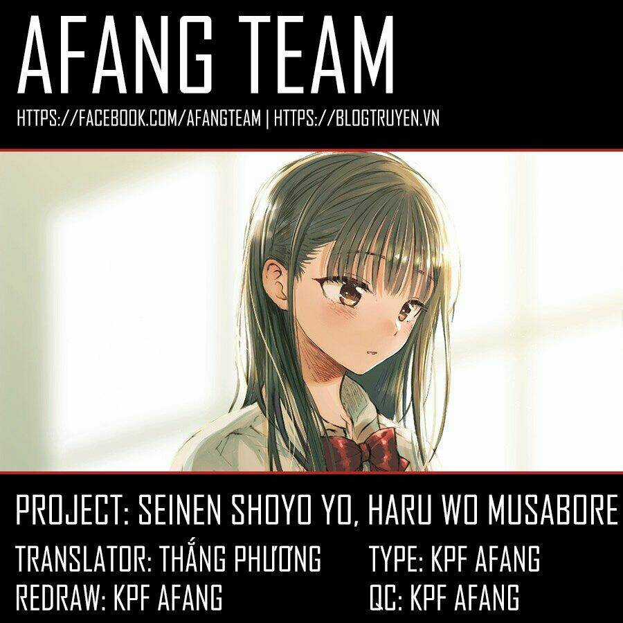 Seinen Shoyo Yo, Haru Wo Musabore Chapter 1 trang 0