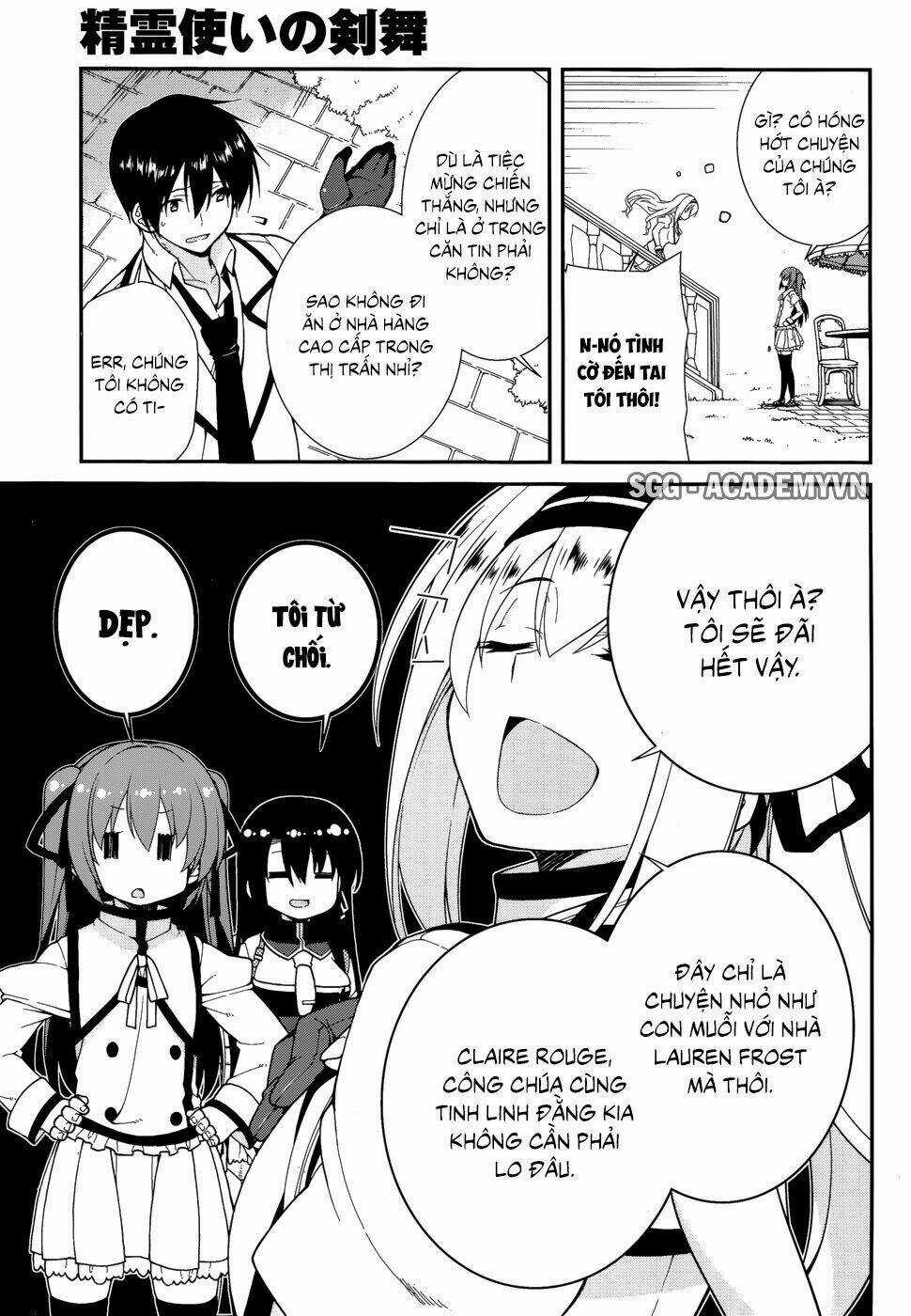 Seirei Tsukai No Kenbu Chapter 29 trang 15