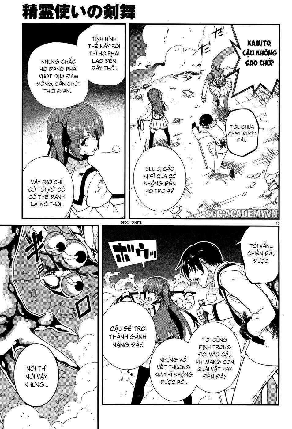 Seirei Tsukai No Kenbu Chapter 36 trang 12