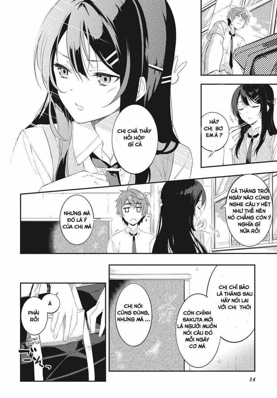 Seishun Buta Yarō Wa Puchidebiru Kōhai No Yume O Minai Chapter 1 trang 10