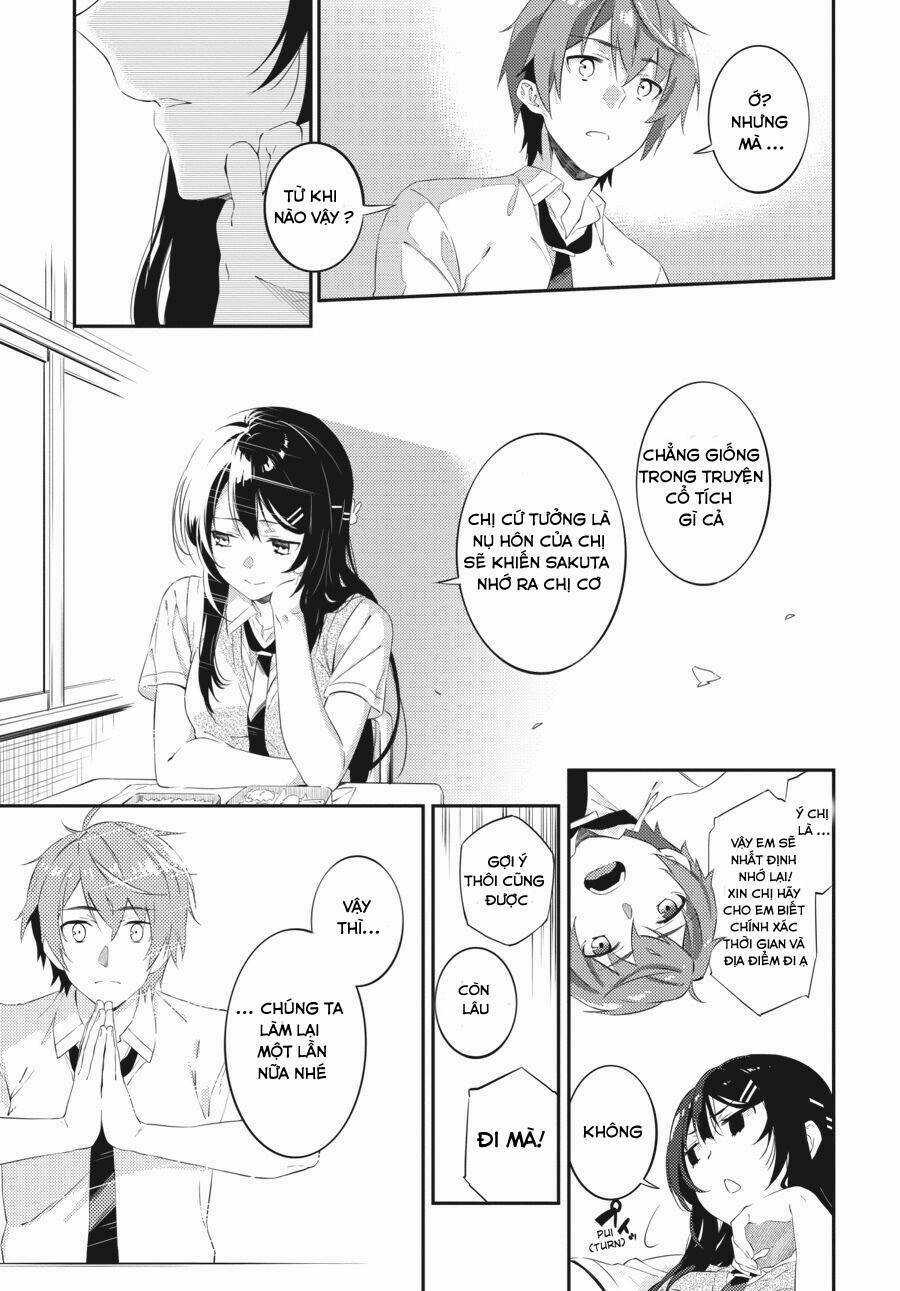 Seishun Buta Yarō Wa Puchidebiru Kōhai No Yume O Minai Chapter 1 trang 13