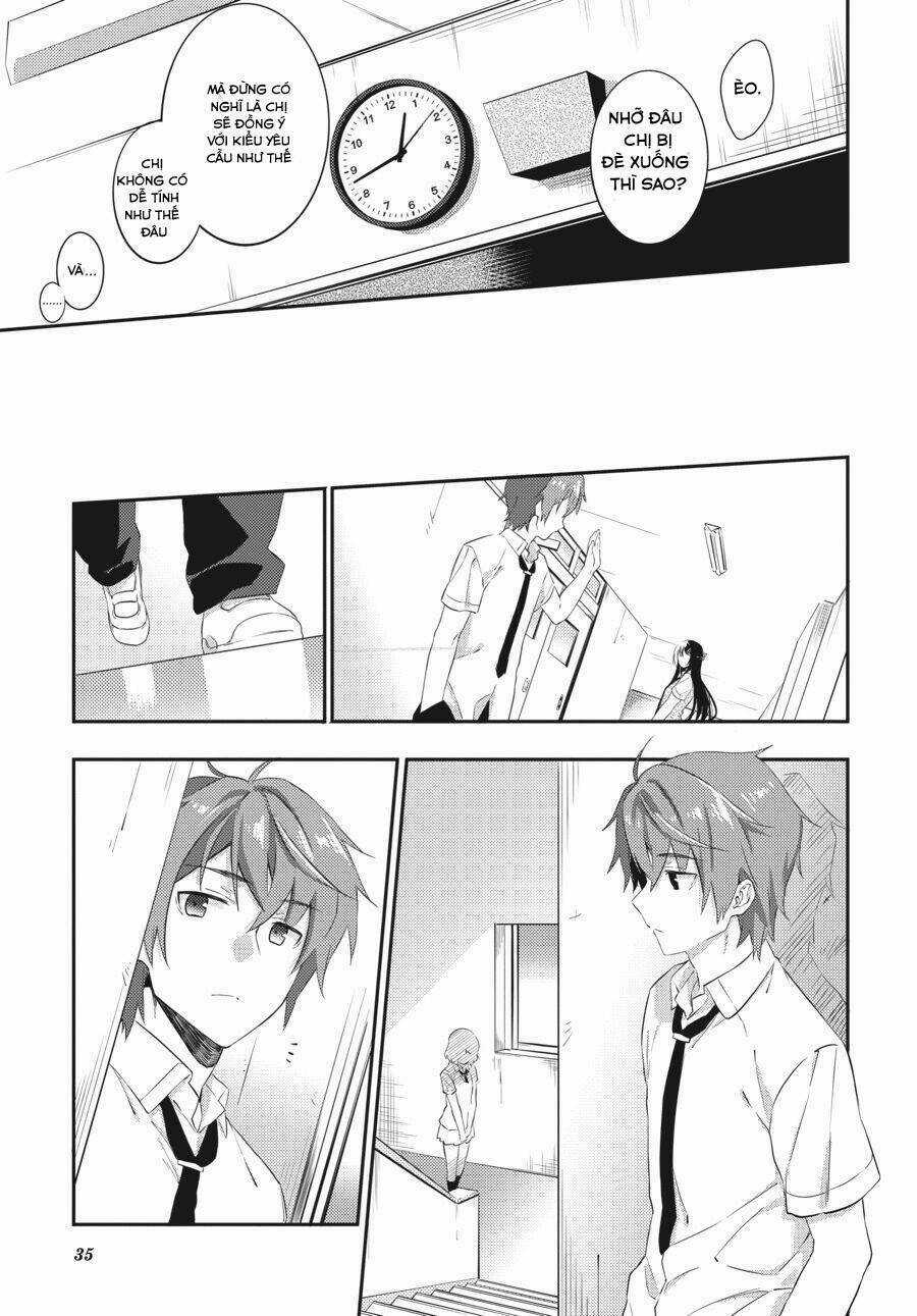 Seishun Buta Yarō Wa Puchidebiru Kōhai No Yume O Minai Chapter 1 trang 31