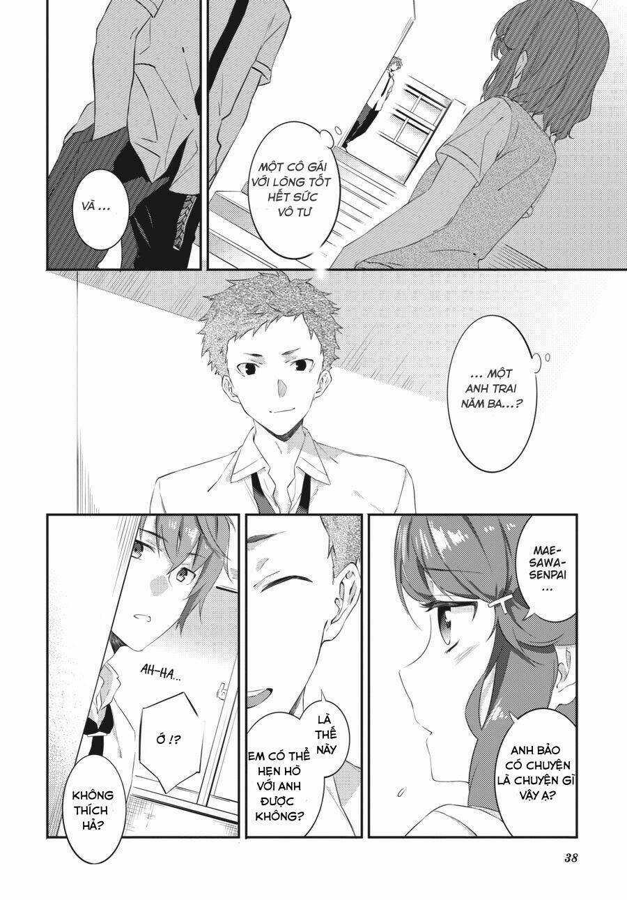 Seishun Buta Yarō Wa Puchidebiru Kōhai No Yume O Minai Chapter 1 trang 34