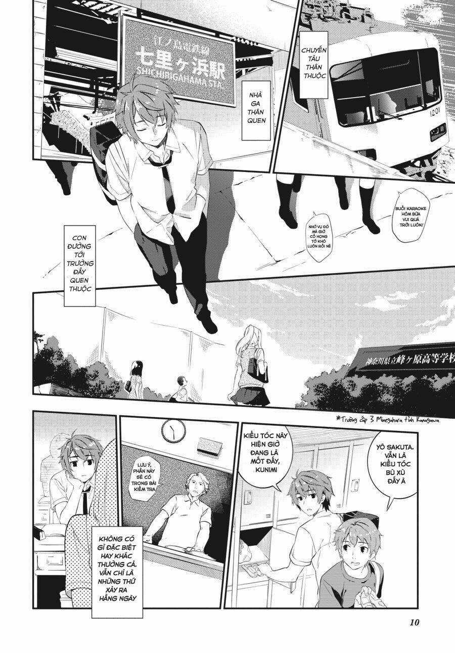 Seishun Buta Yarō Wa Puchidebiru Kōhai No Yume O Minai Chapter 1 trang 6