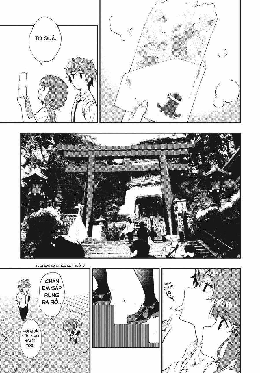 Seishun Buta Yarō Wa Puchidebiru Kōhai No Yume O Minai Chapter 11 trang 10