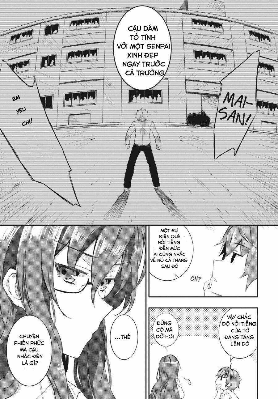 Seishun Buta Yarō Wa Puchidebiru Kōhai No Yume O Minai Chapter 2 trang 4