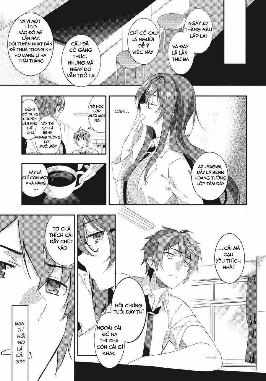Seishun Buta Yarō Wa Puchidebiru Kōhai No Yume O Minai Chapter 2 trang 6
