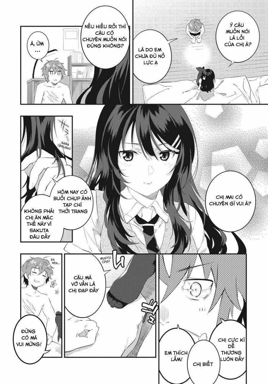Seishun Buta Yarō Wa Puchidebiru Kōhai No Yume O Minai Chapter 4 trang 14