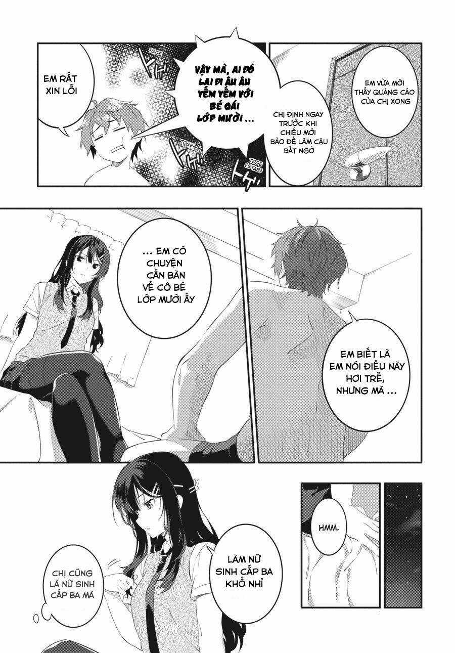 Seishun Buta Yarō Wa Puchidebiru Kōhai No Yume O Minai Chapter 4 trang 15