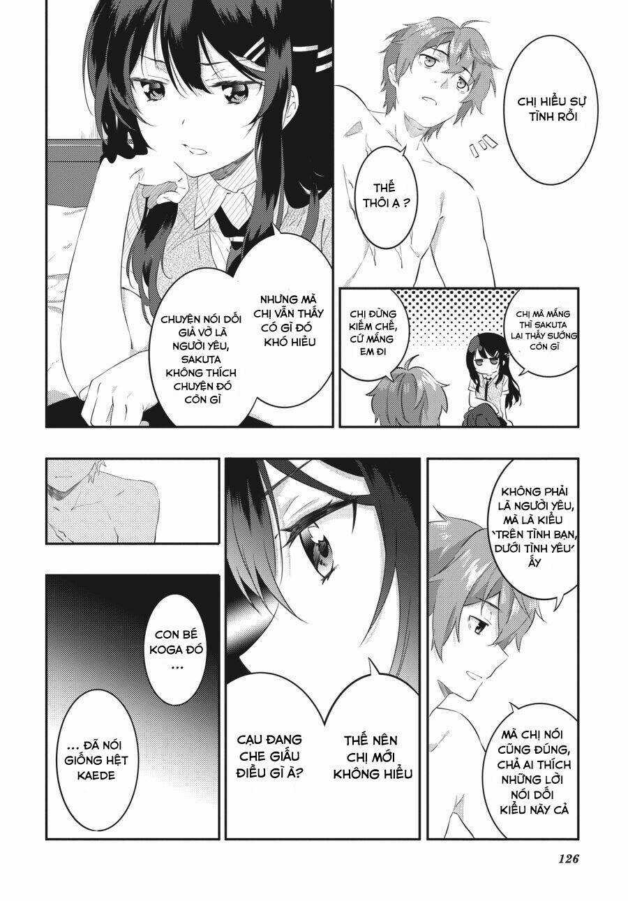 Seishun Buta Yarō Wa Puchidebiru Kōhai No Yume O Minai Chapter 4 trang 16