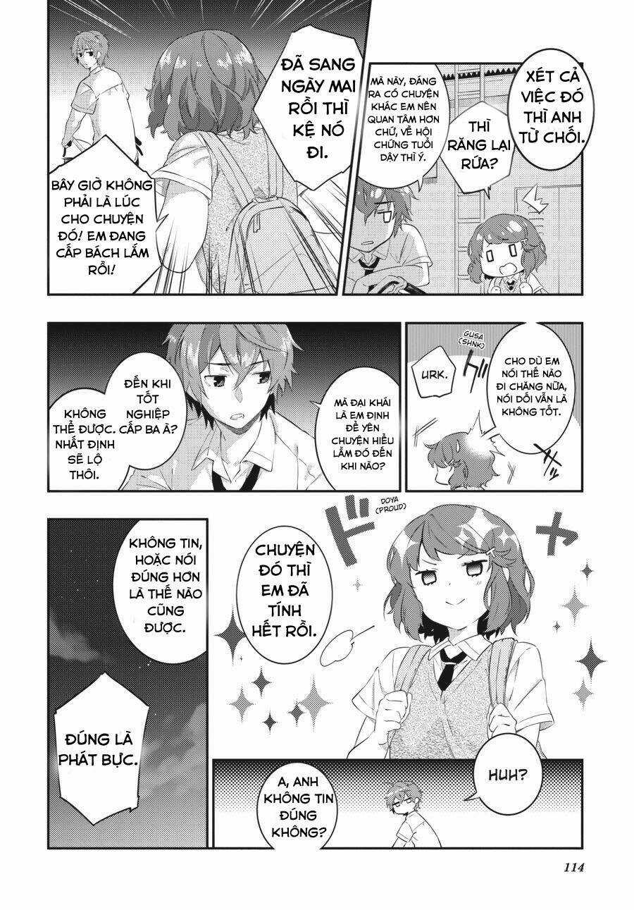 Seishun Buta Yarō Wa Puchidebiru Kōhai No Yume O Minai Chapter 4 trang 4