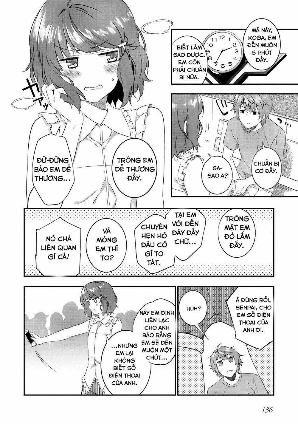 Seishun Buta Yarō Wa Puchidebiru Kōhai No Yume O Minai Chapter 5 trang 3