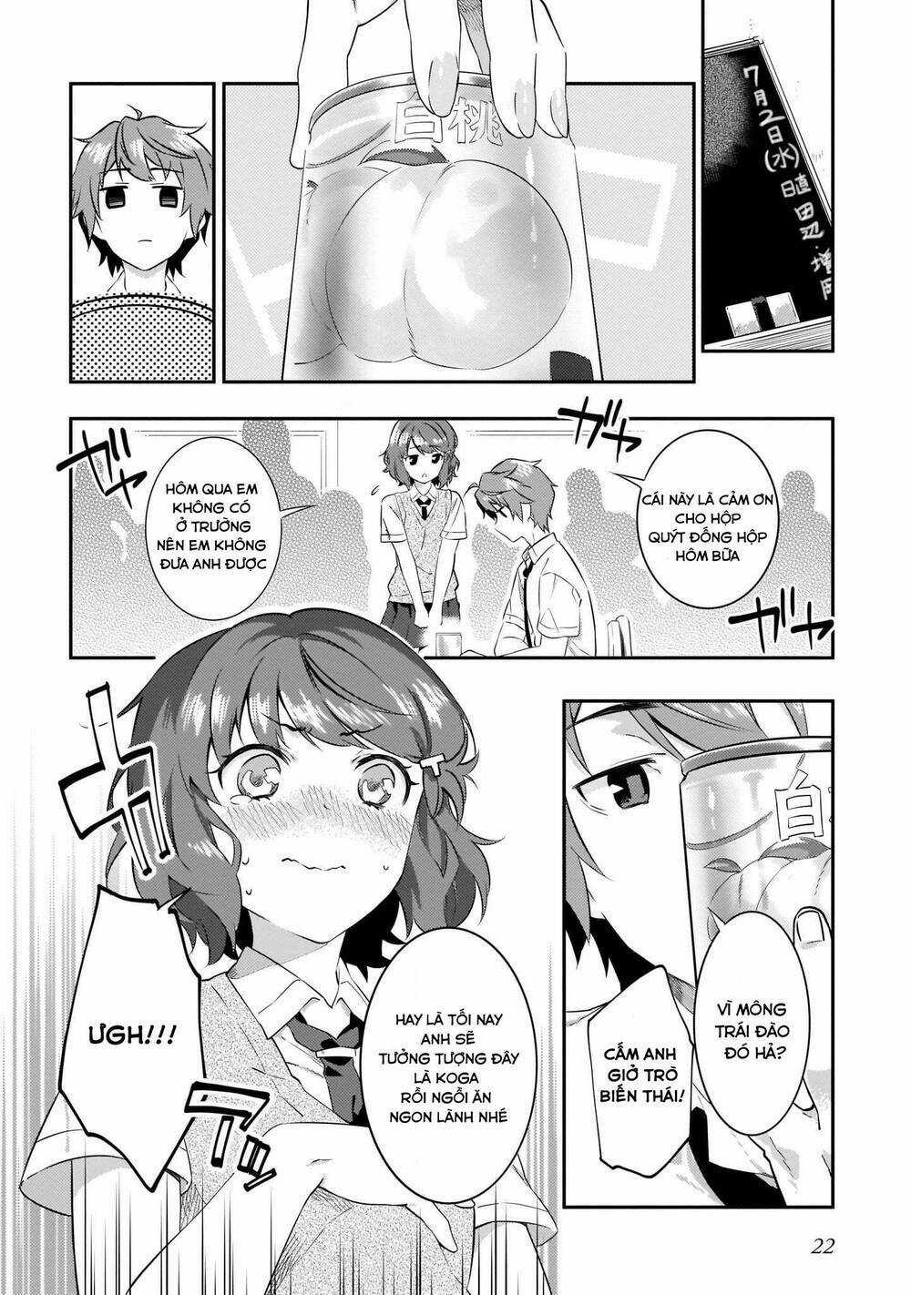 Seishun Buta Yarō Wa Puchidebiru Kōhai No Yume O Minai Chapter 7 trang 21