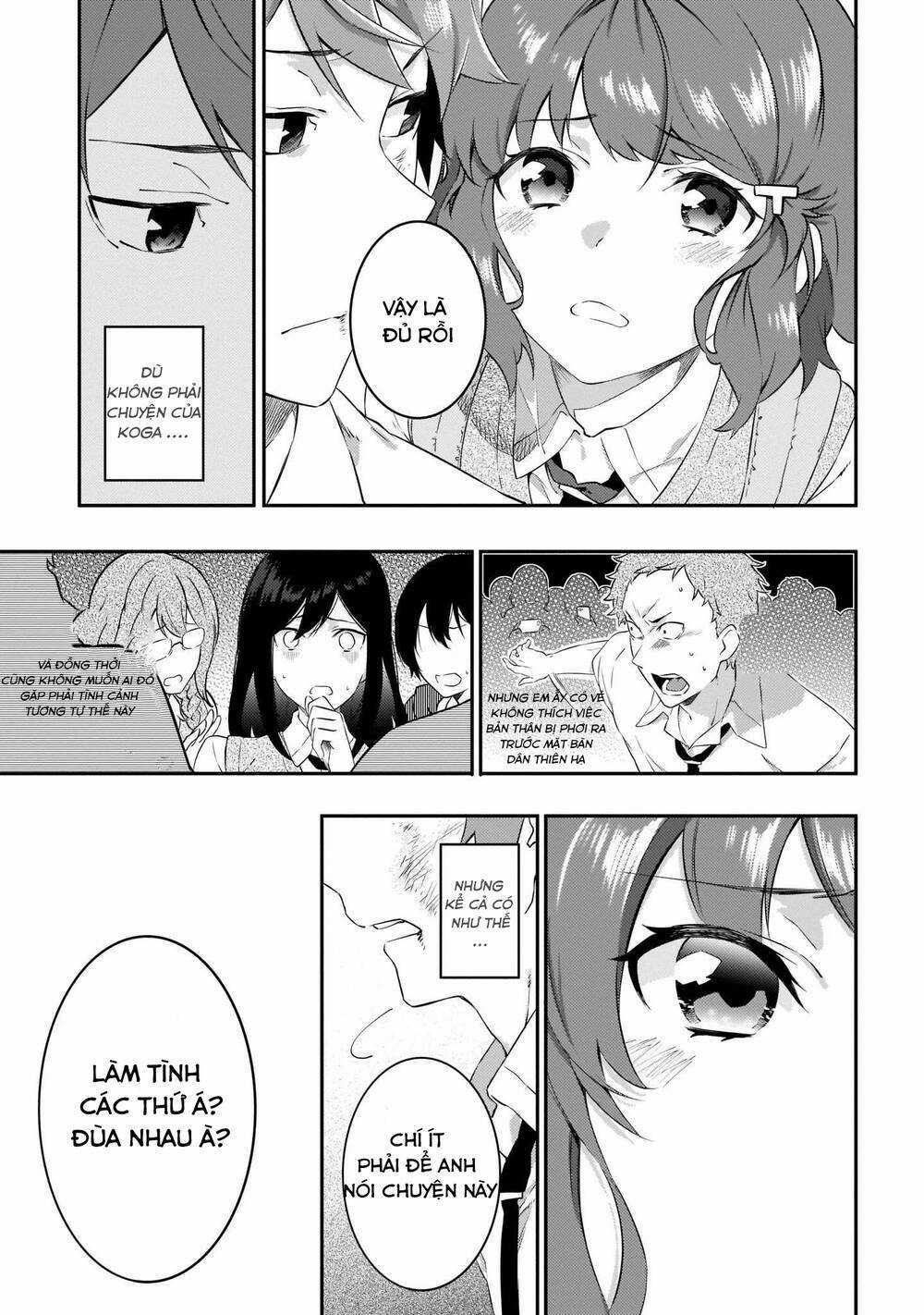 Seishun Buta Yarō Wa Puchidebiru Kōhai No Yume O Minai Chapter 8 trang 19