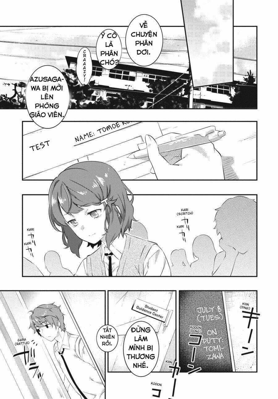 Seishun Buta Yarō Wa Puchidebiru Kōhai No Yume O Minai Chapter 9 trang 10