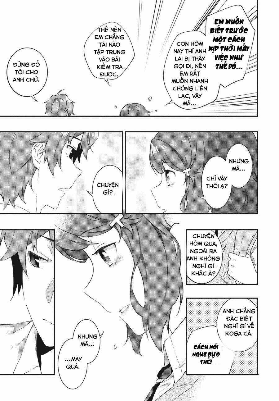 Seishun Buta Yarō Wa Puchidebiru Kōhai No Yume O Minai Chapter 9 trang 12