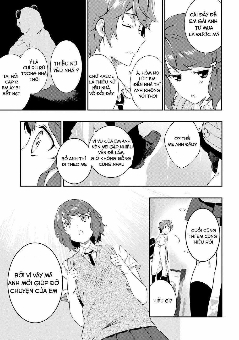 Seishun Buta Yarō Wa Puchidebiru Kōhai No Yume O Minai Chapter 9 trang 16