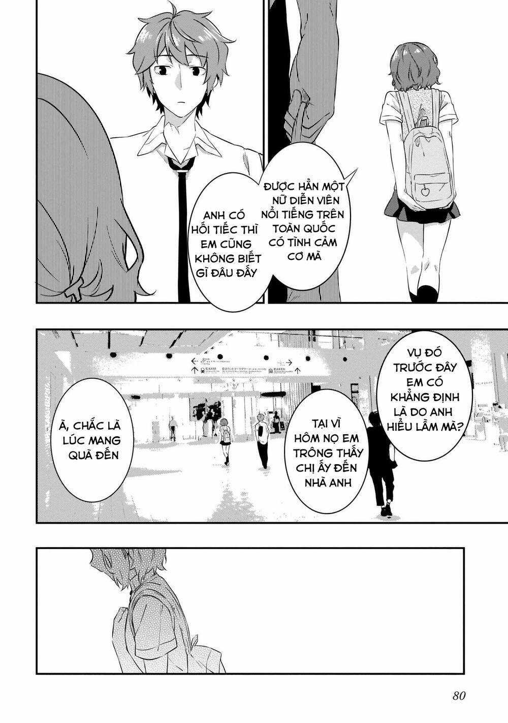 Seishun Buta Yarō Wa Puchidebiru Kōhai No Yume O Minai Chapter 9 trang 19