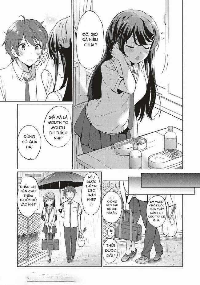Seishun Buta Yarō Wa Rojikaru Witchi No Yume O Minai Chapter 1 trang 6