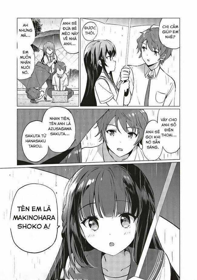 Seishun Buta Yarō Wa Rojikaru Witchi No Yume O Minai Chapter 1 trang 8