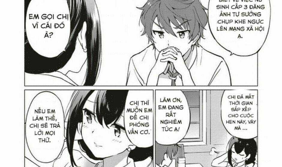 Seishun Buta Yarō Wa Rojikaru Witchi No Yume O Minai Chapter 5 trang 15