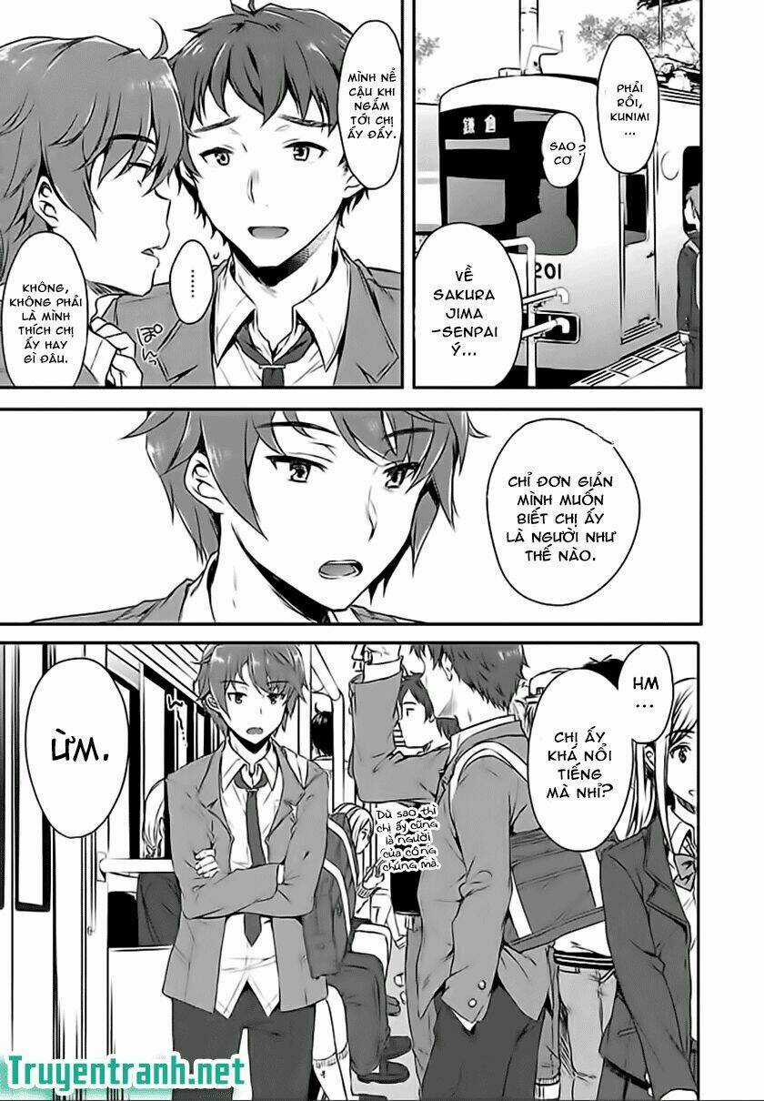 Seishun Buta Yarou Wa Bunny Girl Senpai No Yume O Minai Chapter 1 trang 14