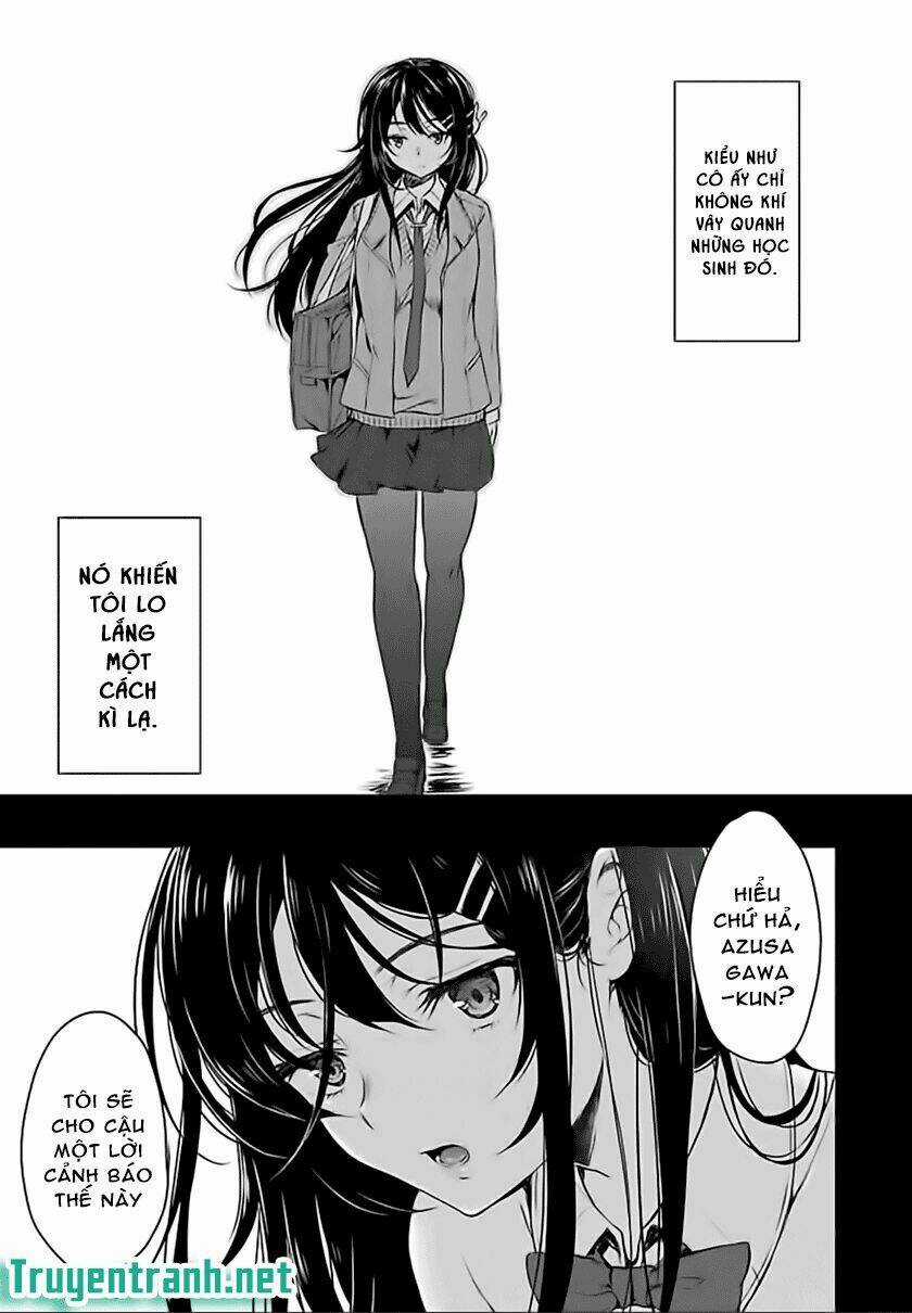 Seishun Buta Yarou Wa Bunny Girl Senpai No Yume O Minai Chapter 1 trang 21