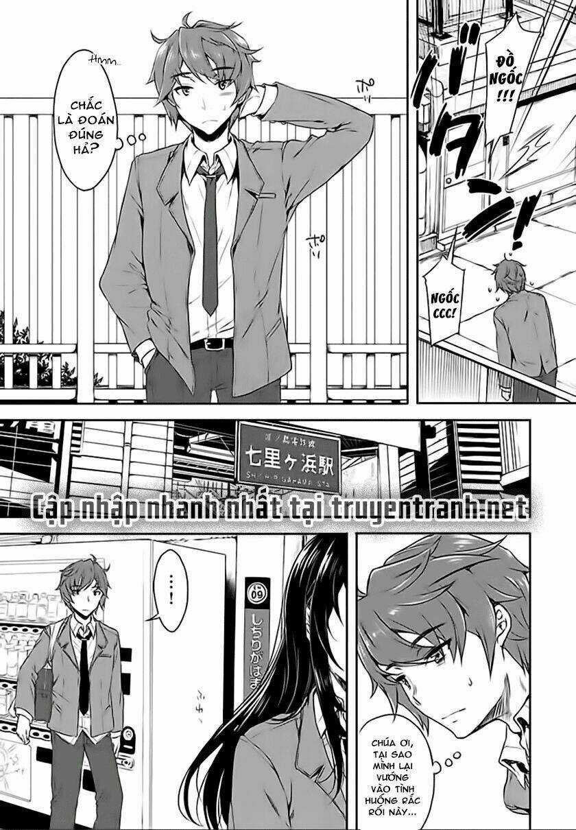 Seishun Buta Yarou Wa Bunny Girl Senpai No Yume O Minai Chapter 1 trang 29
