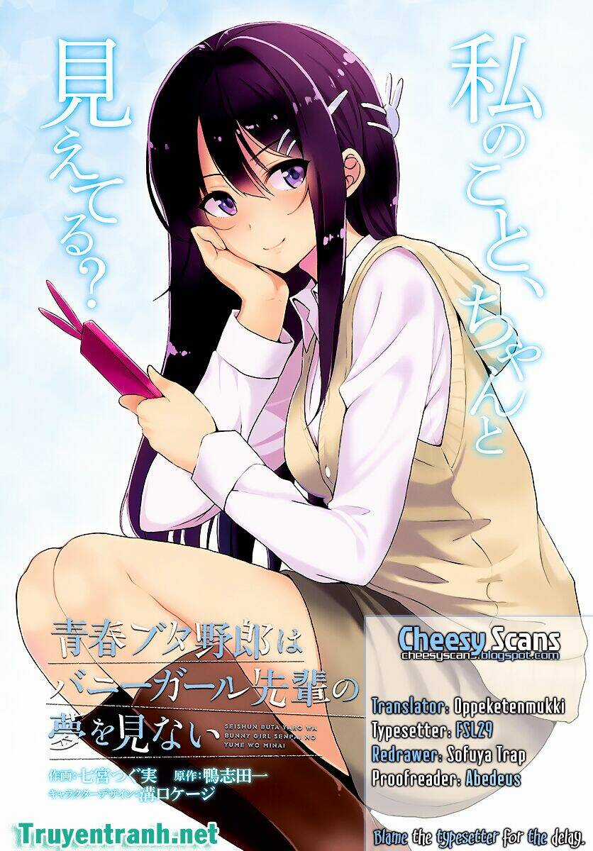 Seishun Buta Yarou Wa Bunny Girl Senpai No Yume O Minai Chapter 14 trang 2