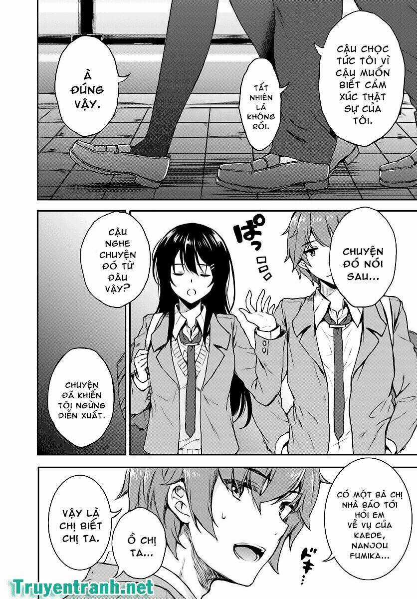 Seishun Buta Yarou Wa Bunny Girl Senpai No Yume O Minai Chapter 15 trang 3