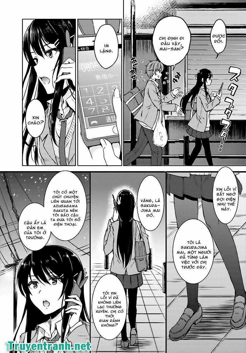 Seishun Buta Yarou Wa Bunny Girl Senpai No Yume O Minai Chapter 15 trang 7