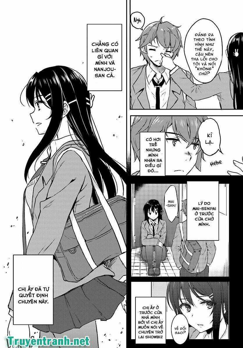 Seishun Buta Yarou Wa Bunny Girl Senpai No Yume O Minai Chapter 16 trang 6