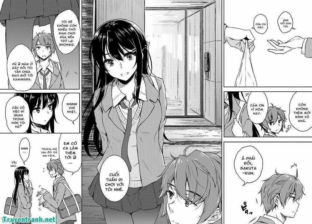 Seishun Buta Yarou Wa Bunny Girl Senpai No Yume O Minai Chapter 16 trang 9