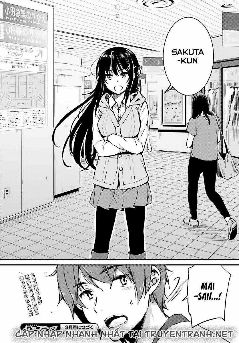 Seishun Buta Yarou Wa Bunny Girl Senpai No Yume O Minai Chapter 18 trang 9
