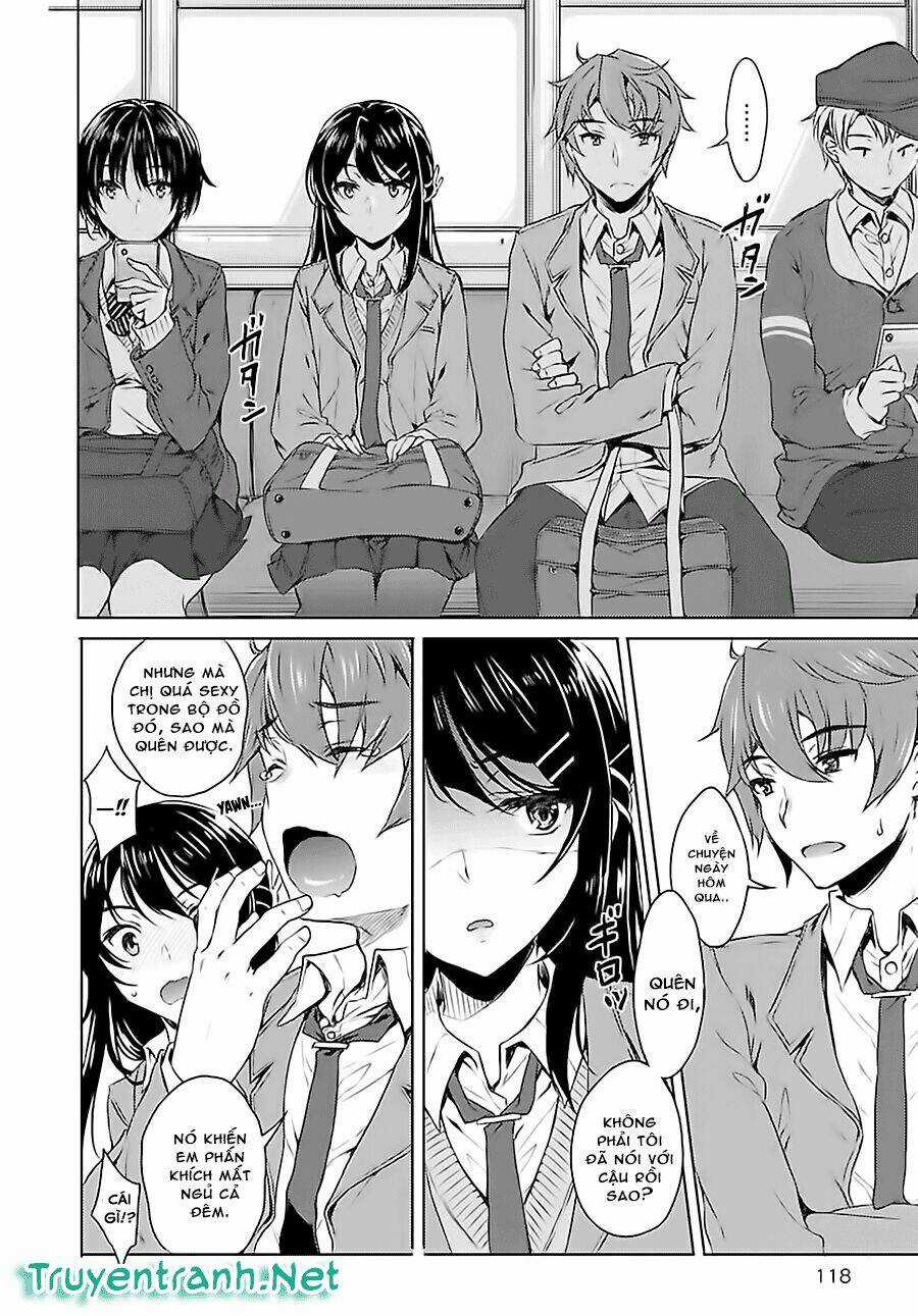 Seishun Buta Yarou Wa Bunny Girl Senpai No Yume O Minai Chapter 2 trang 11