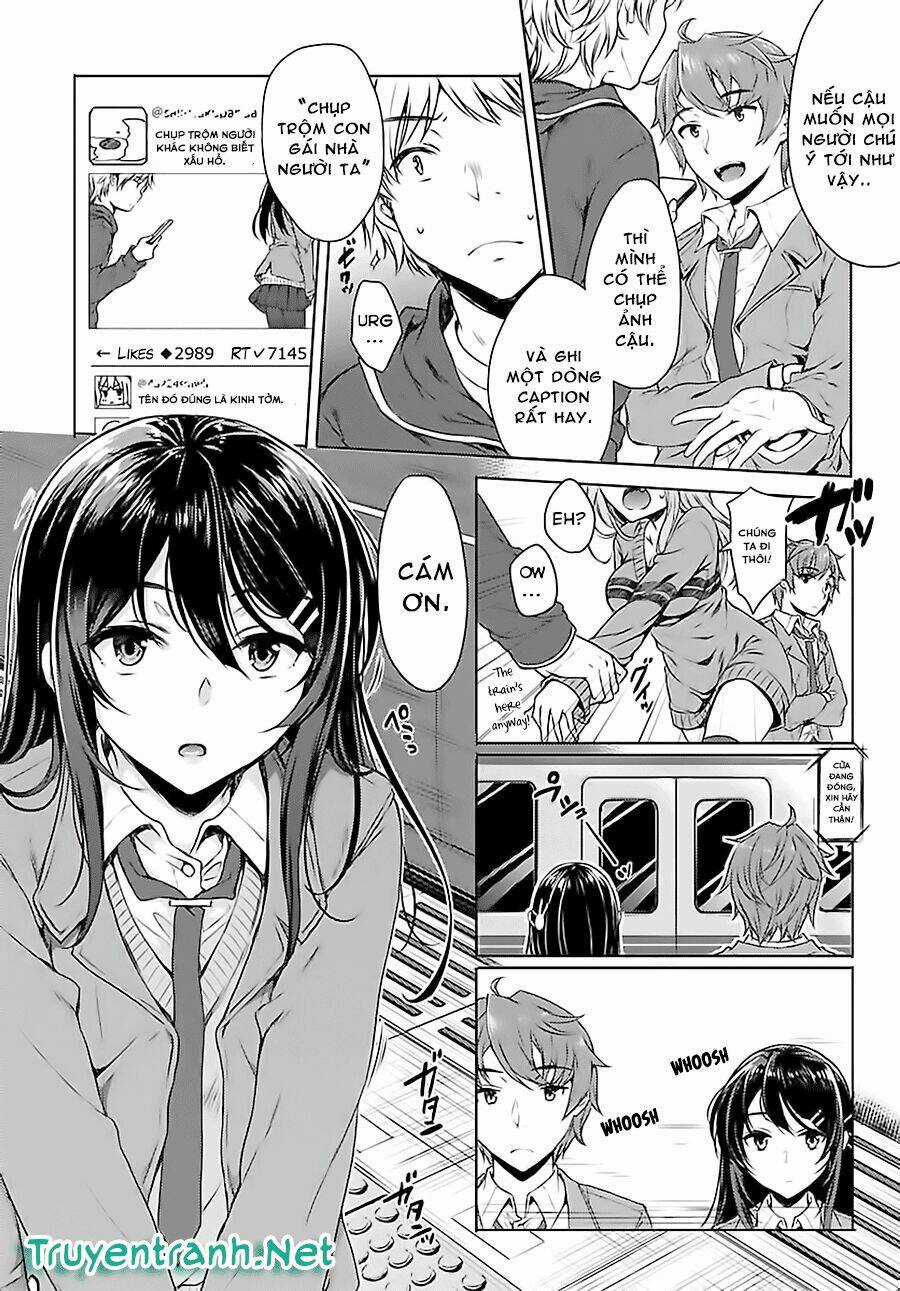 Seishun Buta Yarou Wa Bunny Girl Senpai No Yume O Minai Chapter 2 trang 4
