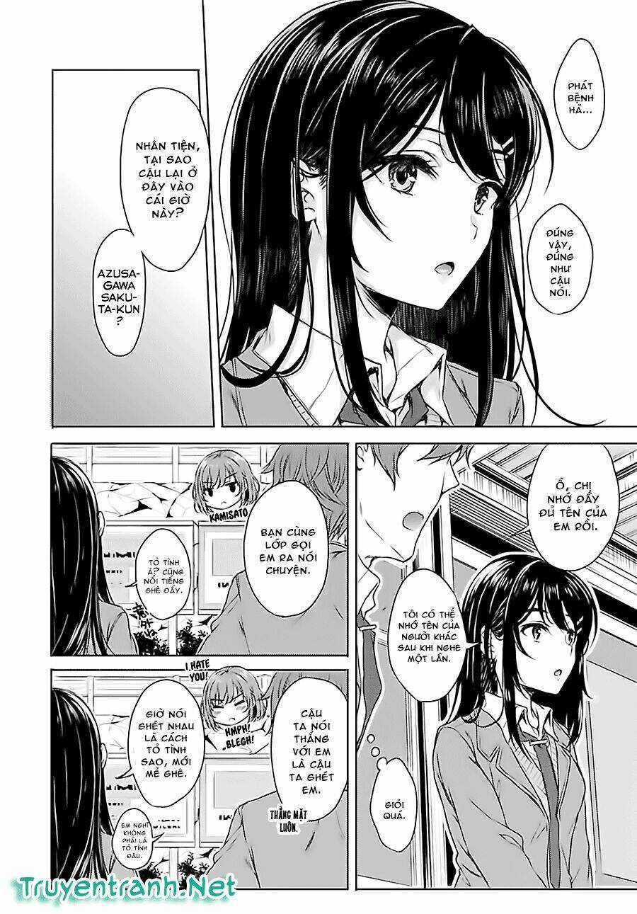 Seishun Buta Yarou Wa Bunny Girl Senpai No Yume O Minai Chapter 2 trang 6