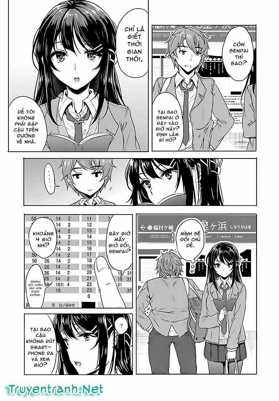 Seishun Buta Yarou Wa Bunny Girl Senpai No Yume O Minai Chapter 2 trang 7
