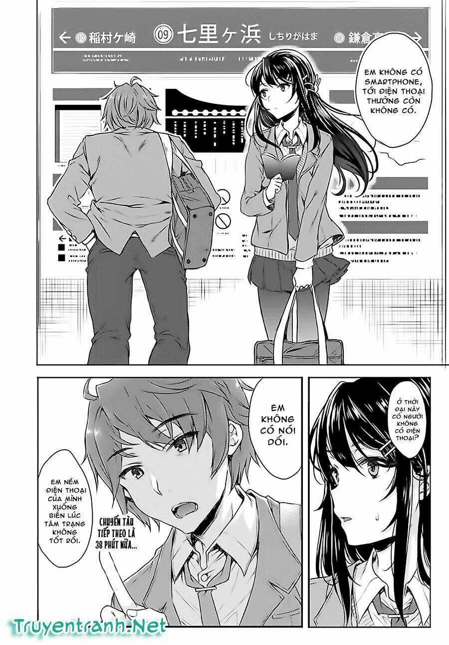 Seishun Buta Yarou Wa Bunny Girl Senpai No Yume O Minai Chapter 2 trang 8